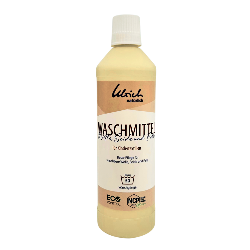 Lessive liquide laine soie bébé Ulrich Natürlich textiles délicats - Etoiles en portage Suisse
