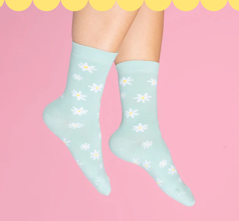 chaussettes pâquerette coucou suzette