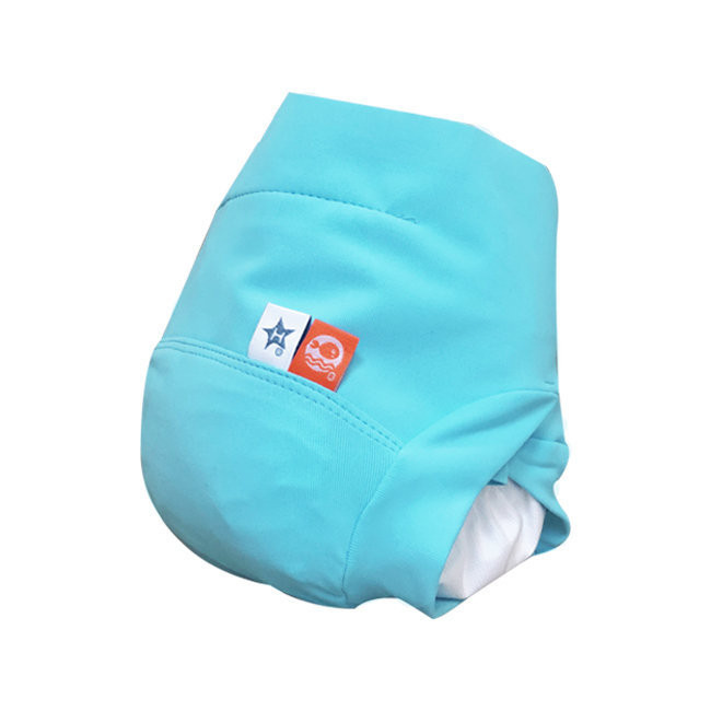 Couche de bain bébé HAMAC Poséidon – couche piscine lavable anti-fuite – Étoiles en portage Genève