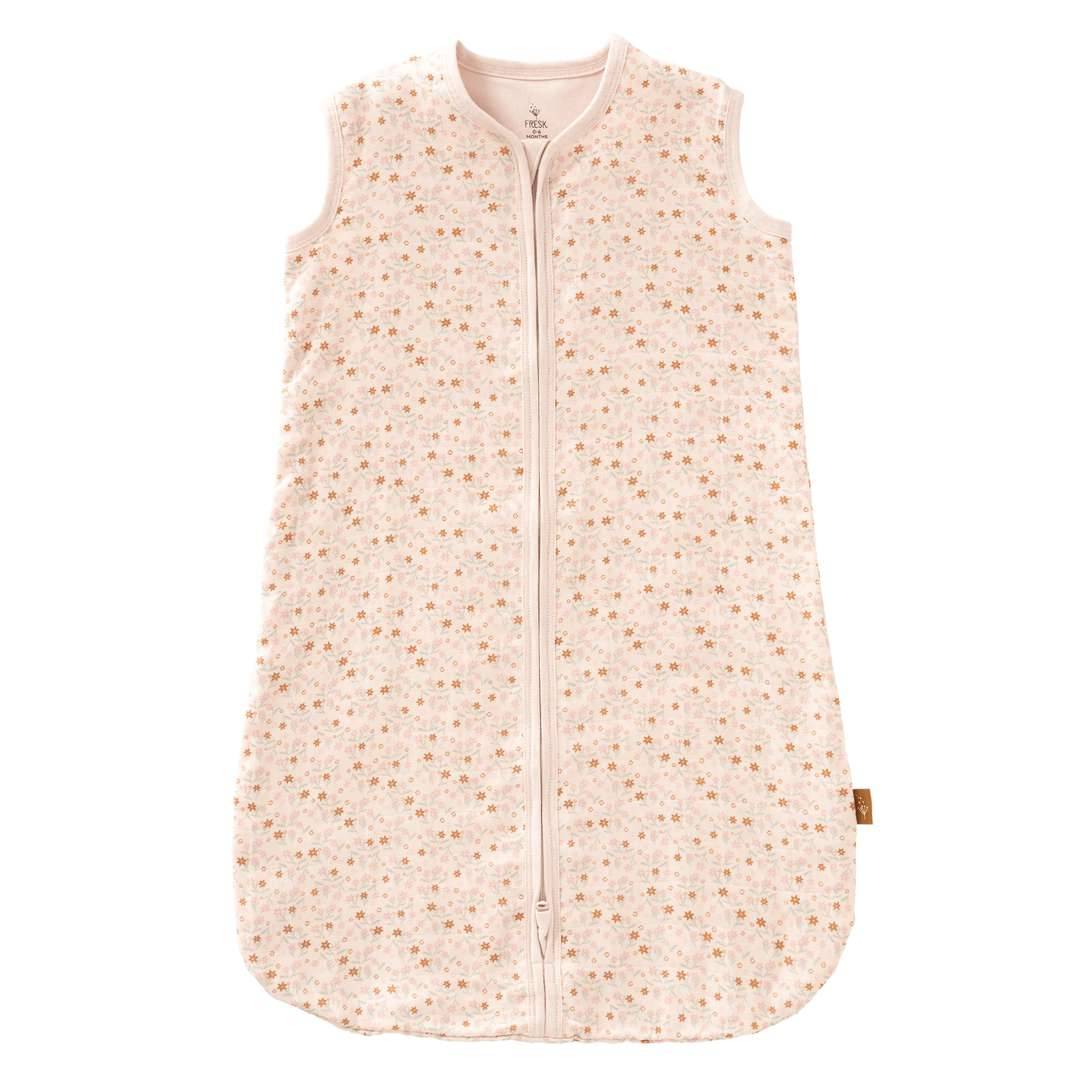 Gigoteuse été mousseline FRESK Garden Flowers, 0 36 mois, 100% coton, tog 1.1 - Etoiles en portage