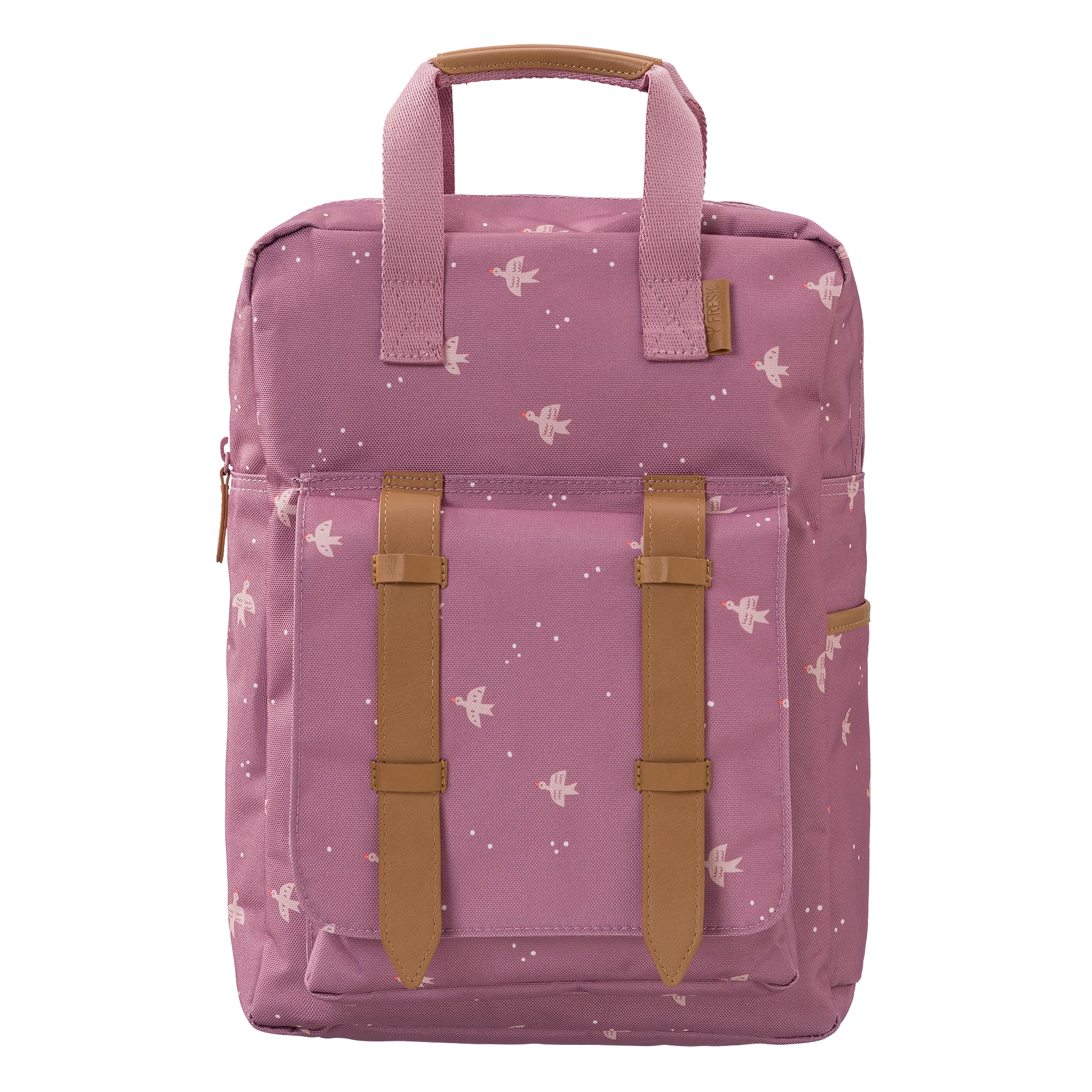Grand sac à dos enfant FRESK Swallow école primaire suisse, fourre A4, enfant 4 ans - Etoiles en portage