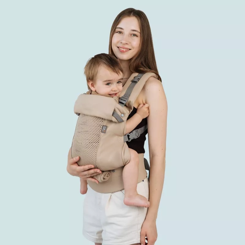 Porte-bébé physiologique Love & Carry Air X Cashew - Boutique Etoiles en portage Genève