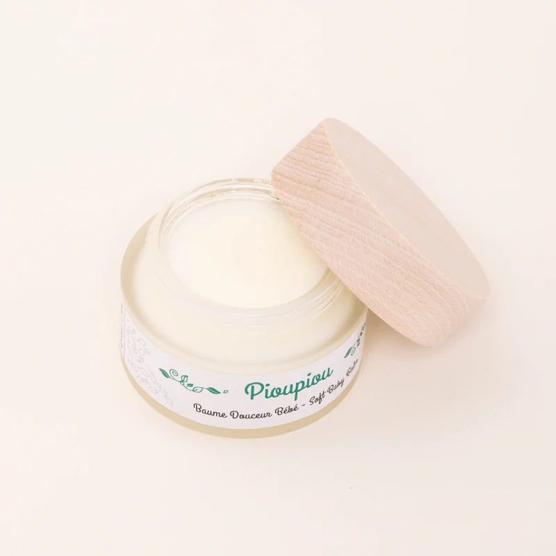 Baume douceur bébé bio PIOUPIOU COSMETICS - Etoiles en portage