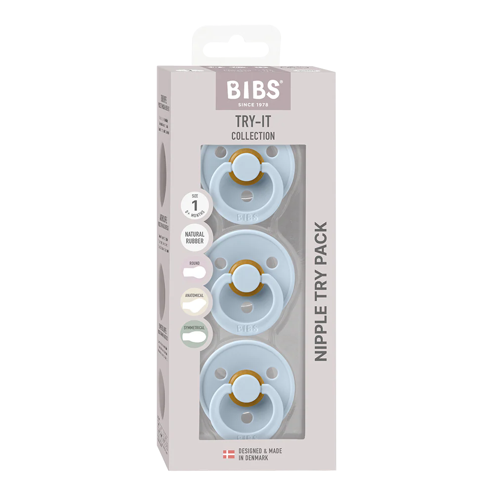 Coffret de sucettes BIBS Baby Blue