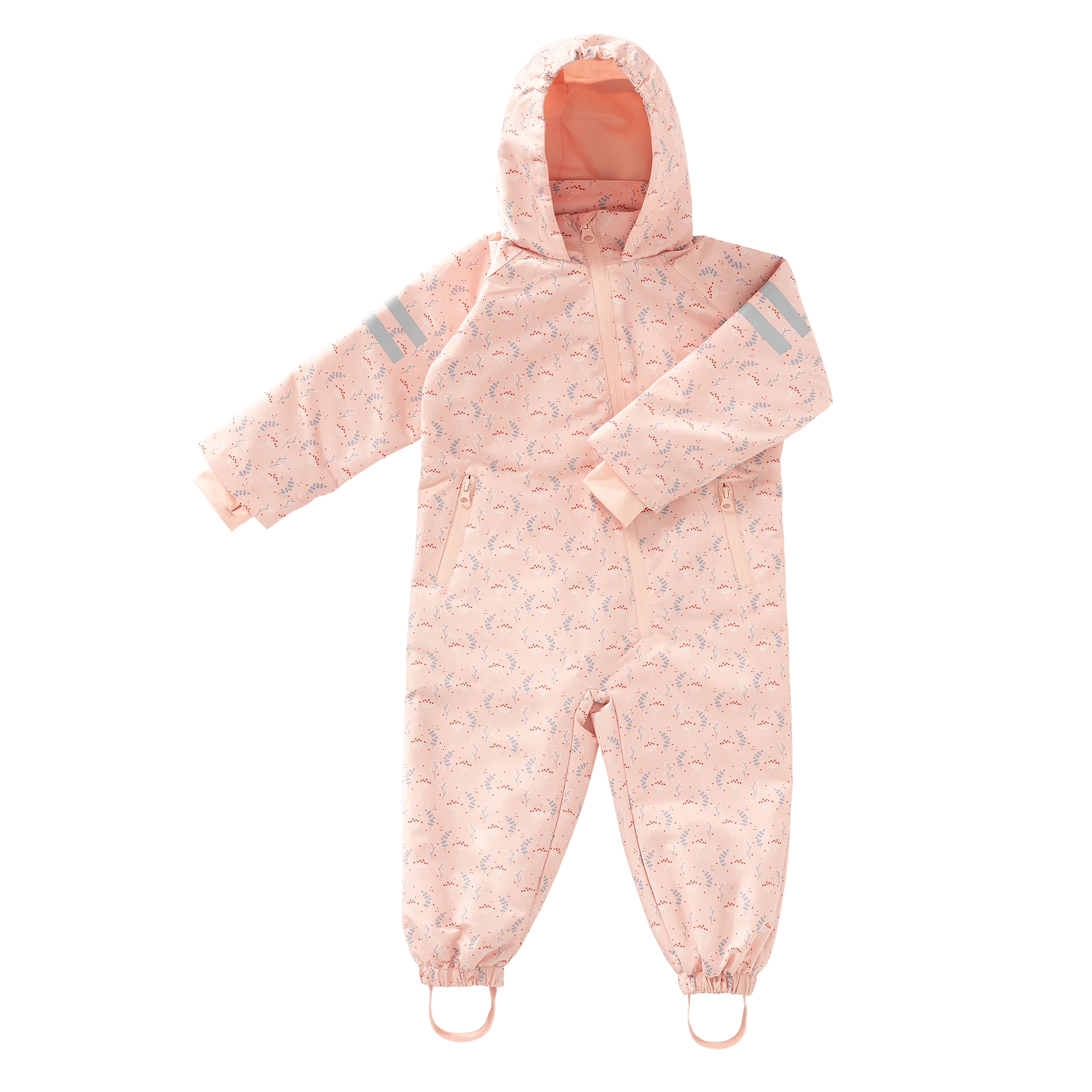 Combinaison pluie enfant FRESK Mimosa : Imperméable et respirante, avec fermeture éclair et détails réfléchissants - Etoiles en portage