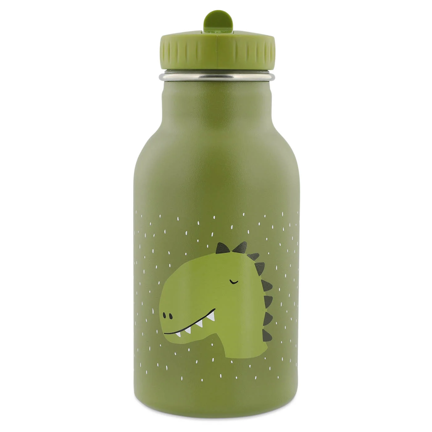 Gourde isotherme 350 ml TRIXIE Mr Dino en inox, pratique, étanche et durable, pensée pour accompagner les enfants dans toutes leurs aventures - Etoiles en portage