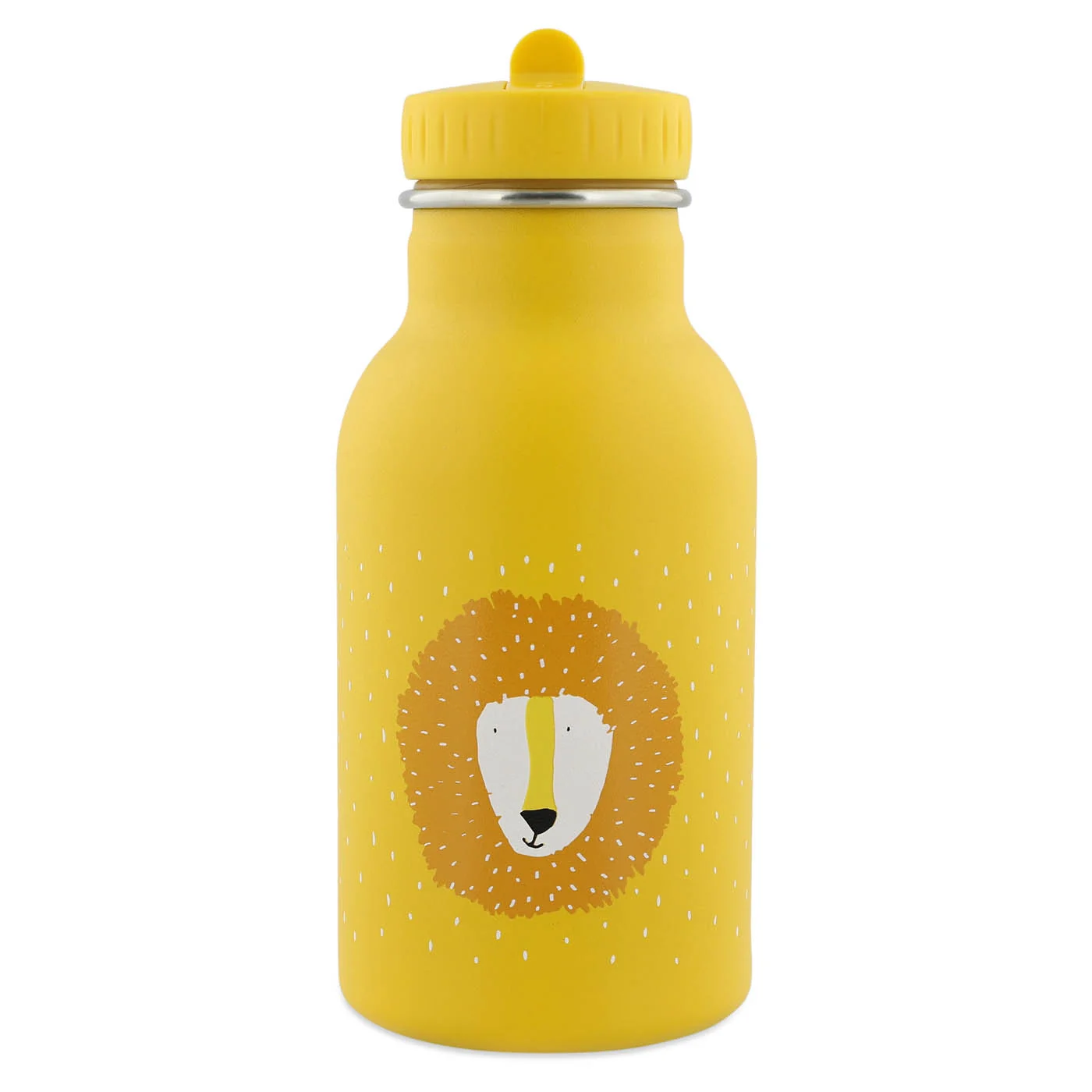 Gourde isotherme 350 ml TRIXIE Mr Lion : boissons fraîches 24 h et chaudes 12 h. Étanche, légère et idéale pour l'école, la crèche et les sorties - Etoiles en portage