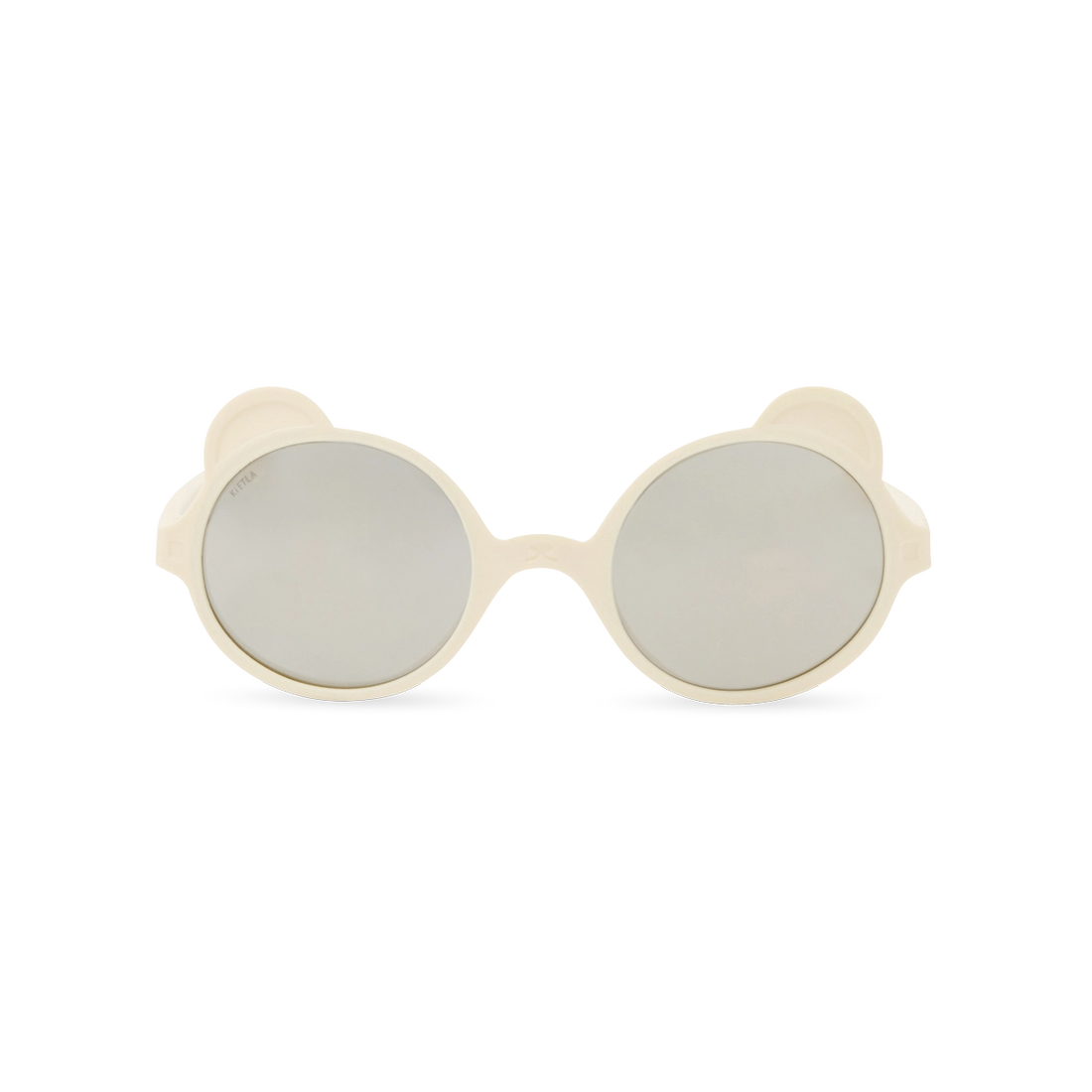 Lunettes soleil KI et LA Ourson Crème fabriquées en France. Monture incassable, verres catégorie 3 et protection 100 % UV. 0-4 ans - Etoiles en portage