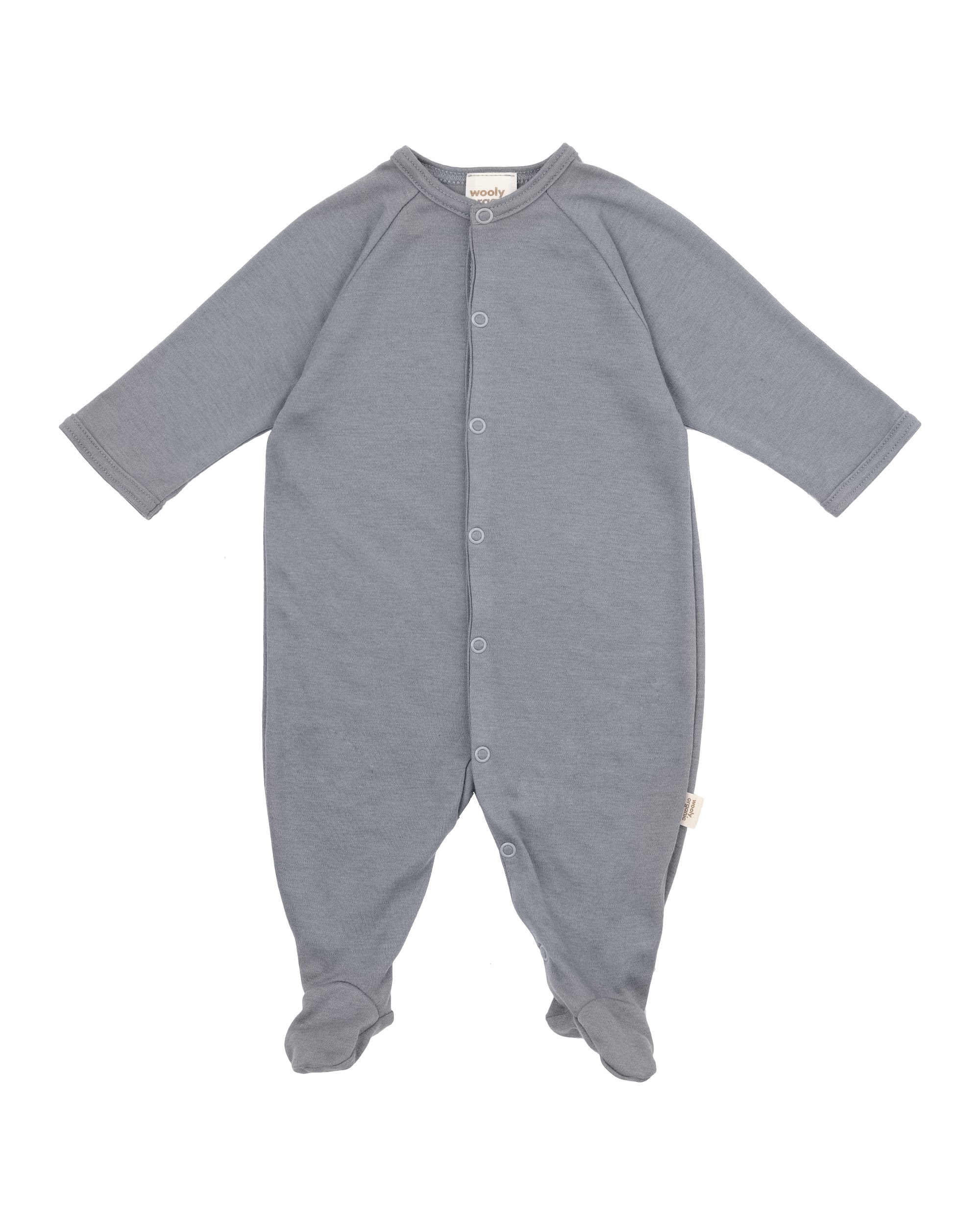 Pyjama tencel laine mérinos WOOLY ORGANIC Night Owl : Léger, doux et respirant, il aide à réguler naturellement la température de bébé - Etoiles en portage